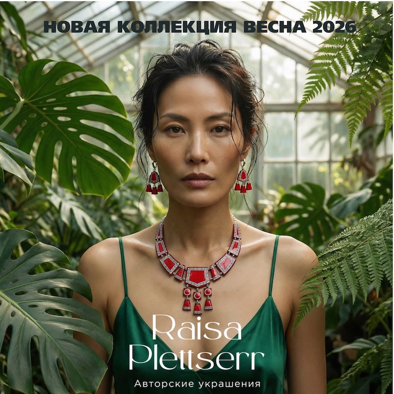 Новая коллекция украшений от        Raisa Plettserr.