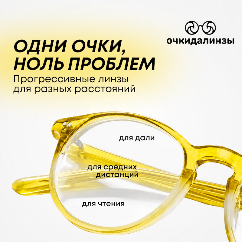 Прогрессивные линзы